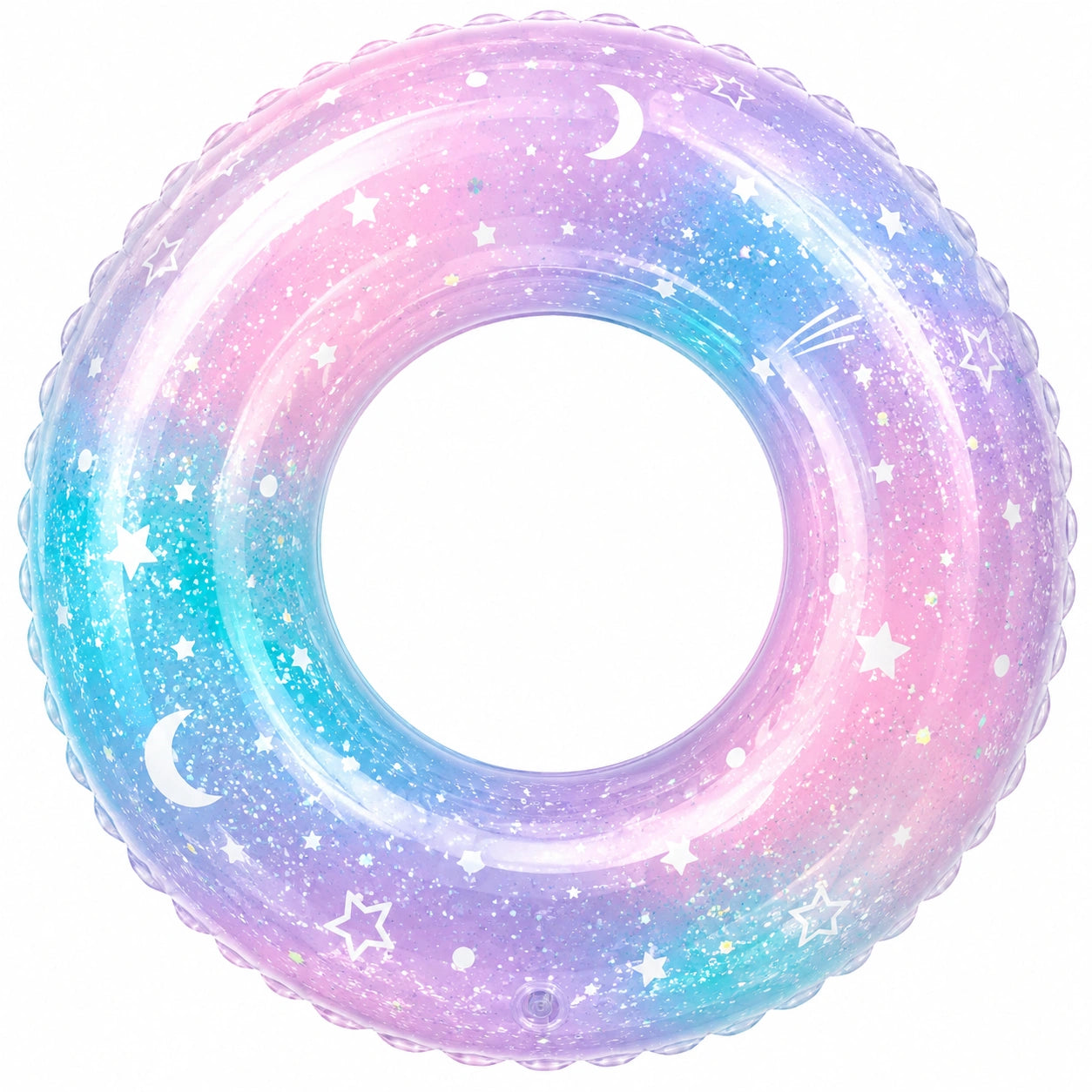 Salvagente Gonfiabile Galattico Arcobaleno Luna e Stella